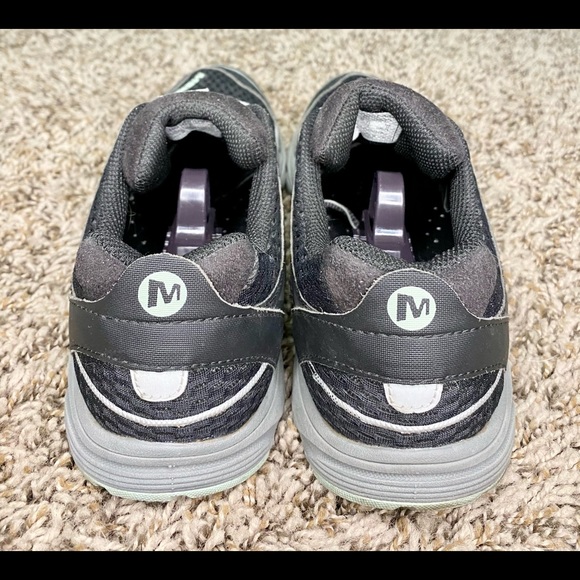 Merrell Black/Grey/Subtle Green Sneakers - Picture 5 of 8